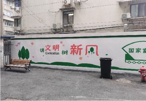 肥西社区墙绘